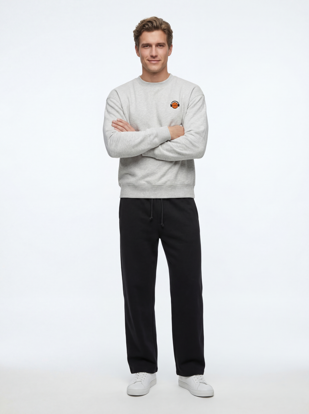 Courtside Crewneck — Logo