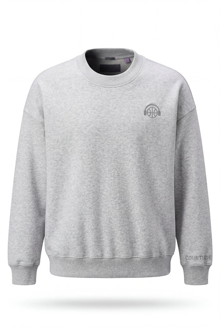 Courtside Crewneck — Transparent