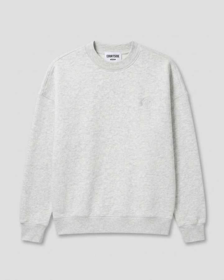 Courtside Crewneck — Transparent