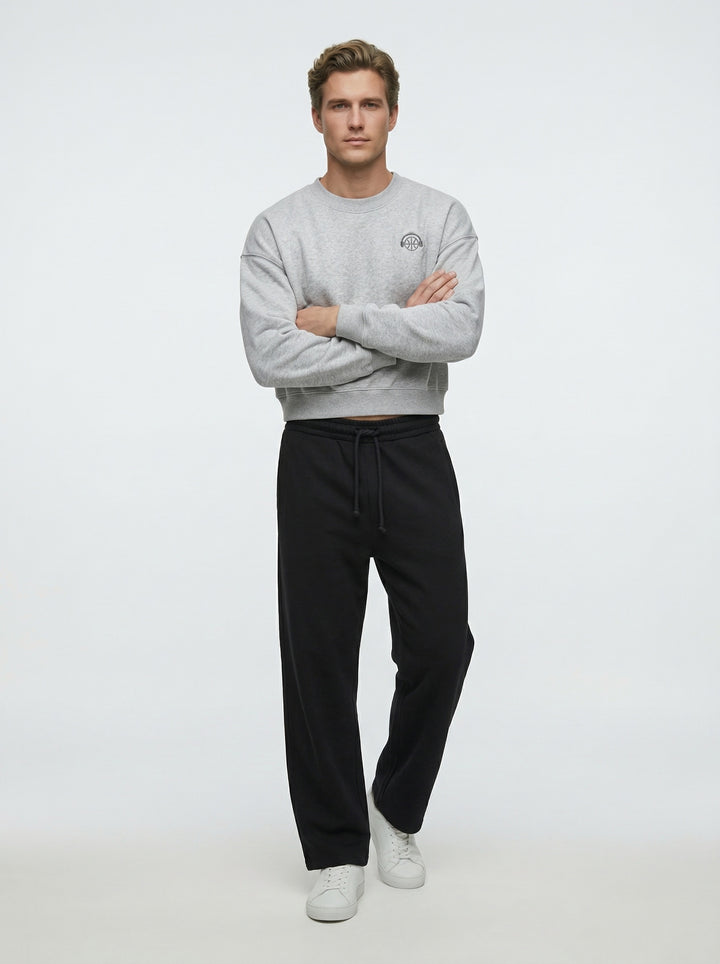 Courtside Crewneck — Transparent